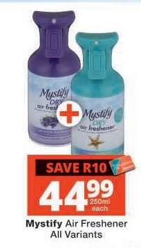 MYSTIFY AIR FRESHENER