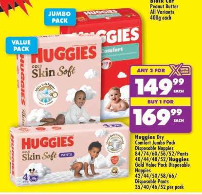 Huggies Gold Skin Soft Pants