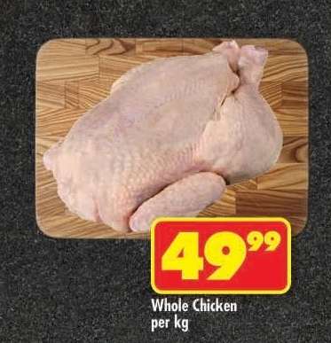 Whole Chicken per kg