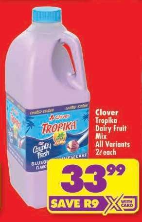 Clover Tropika Dairy Fruit Mix