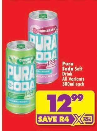 Pura Soda Soft Drink