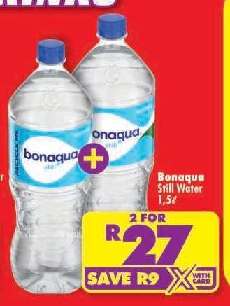 Bonaqua Still Water 1,5l