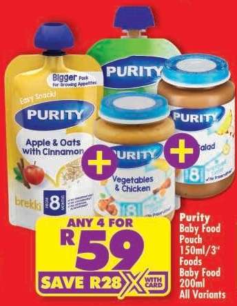 Purity Baby Food