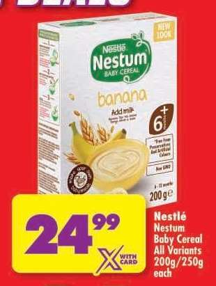 Nestlé Nestum Baby Cereal