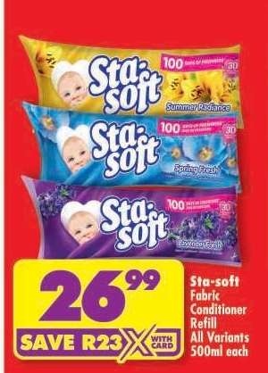 STA-SOFT FABRIC CONDITIONER REFILL