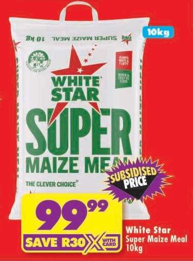 White Star Super Maize Meal-10Kg