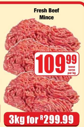 Fresh Beef Mince