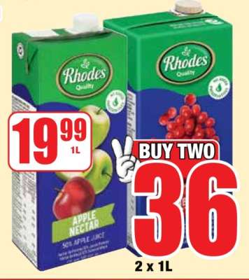 Rhodes Quality Apple Nectar
