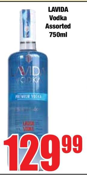 LAVIDA Vodka Assorted 750ml