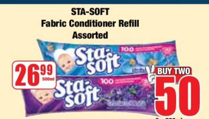 STA-SOFT Fabric Conditioner Refill Assorted