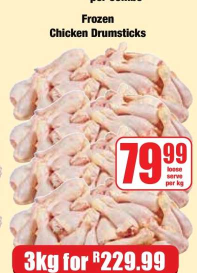 Frozen Chicken Drumsticks