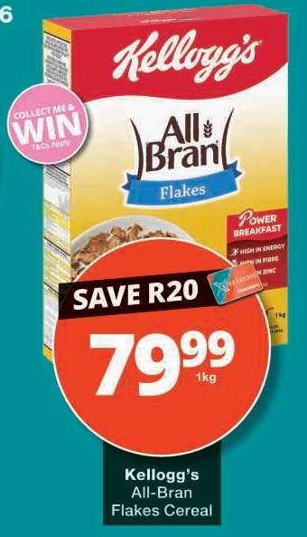 Kellogg's All Bran Flakes Cereal