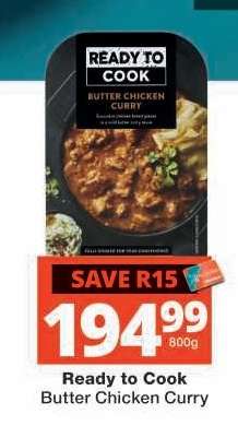 Ready to Cook Butter Chicken Curry