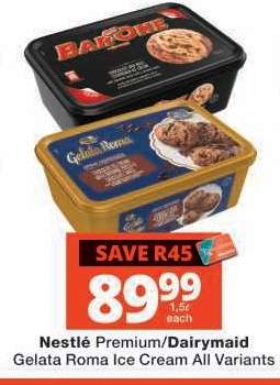 Nestlé Premium/Dairymaid Gelata Roma Ice Cream