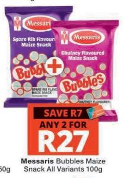 MESSARIS Bubbles Maize Snack