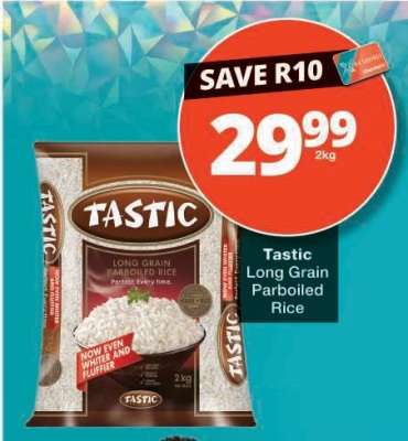 Tastic Long Grain Parboiled Rice