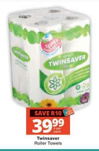 TWINSAVER ROLLER TOWELS