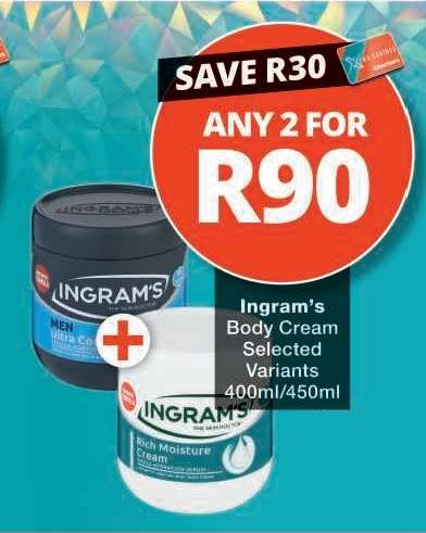 Ingram's Body Cream