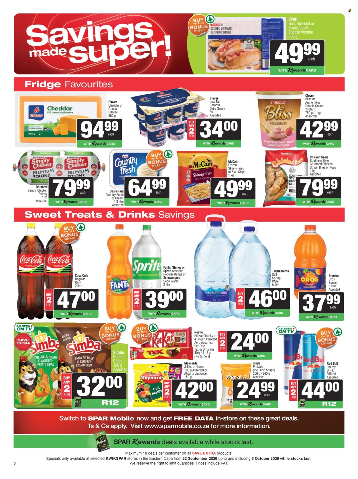 SPAR specials - 22/09/2026 - 06/10/2026. Page 2