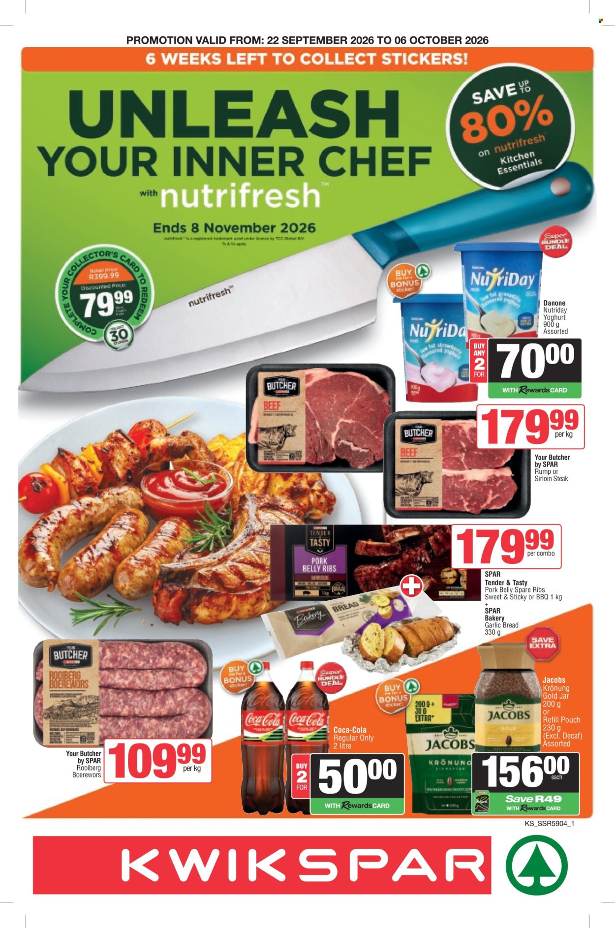 SPAR specials - 22/09/2026 - 06/10/2026. Page 1