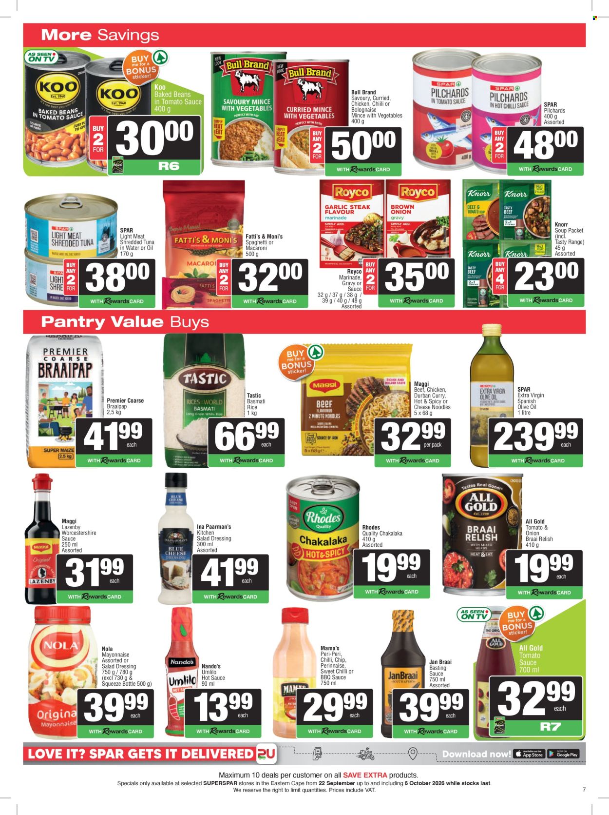 SPAR specials - 22/09/2026 - 06/10/2026. Page 6