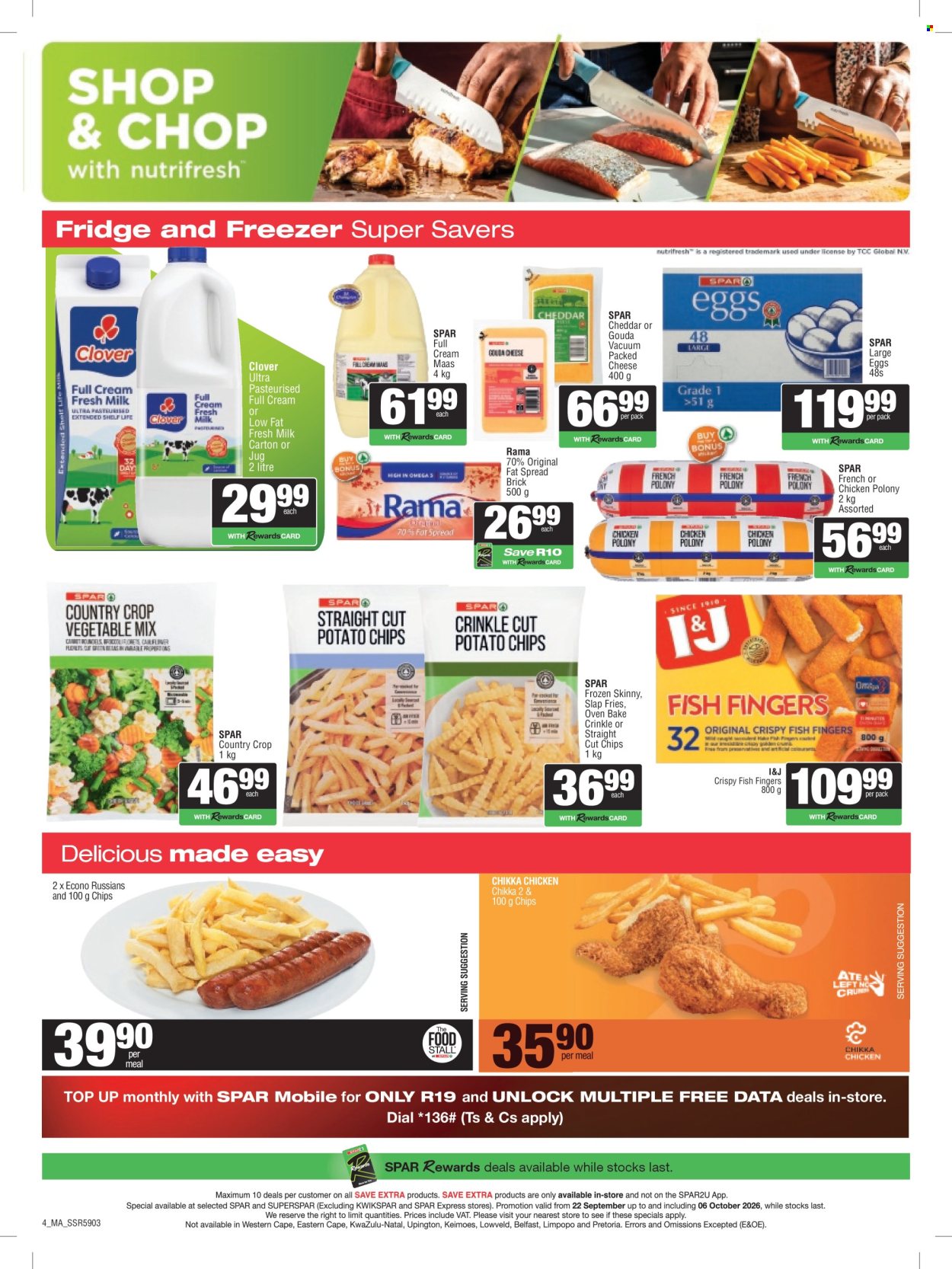 SPAR specials - 22/09/2026 - 06/10/2026. Page 4