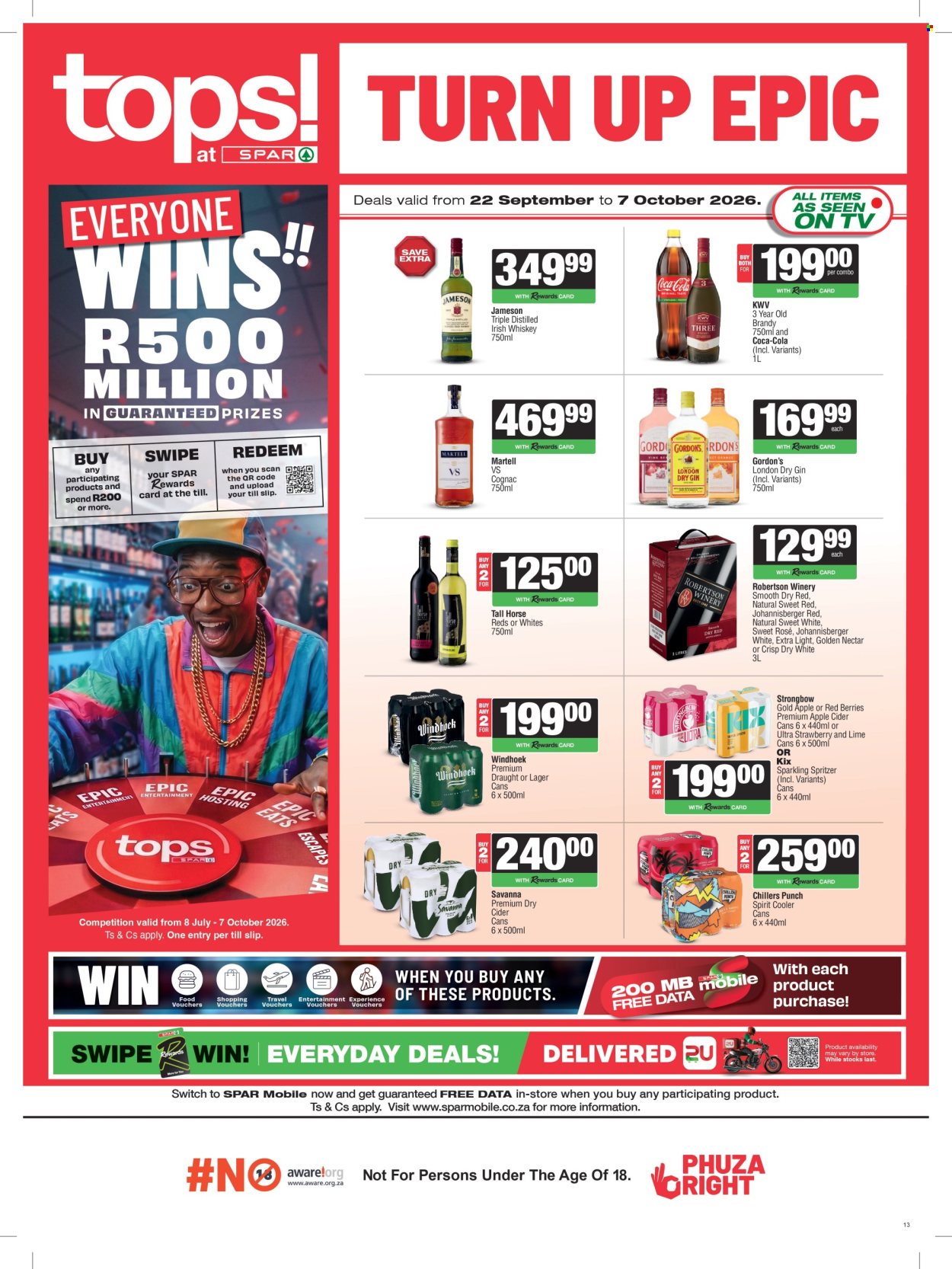 SPAR specials - 22/09/2026 - 06/10/2026. Page 13