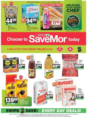 SPAR catalogue  - 22/09/2026 - 06/10/2026.