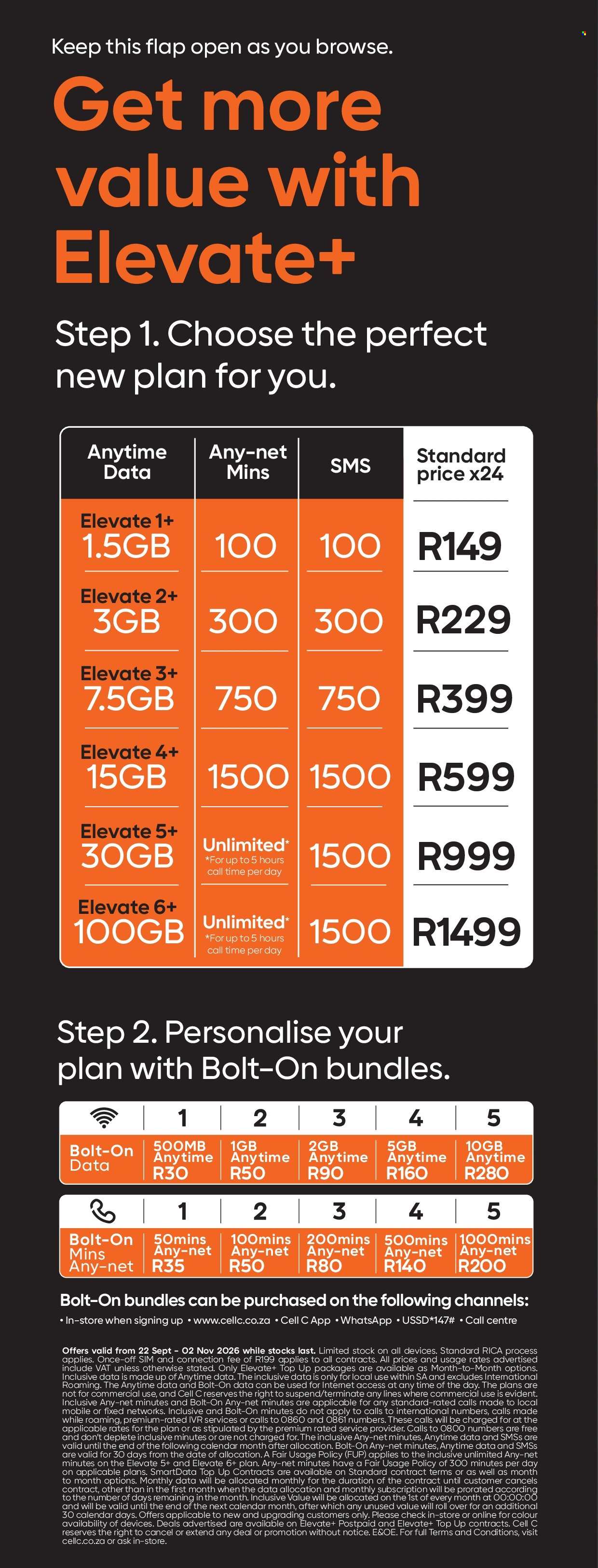 Cell C specials - 22/09/2026 - 02/11/2026. Page 3