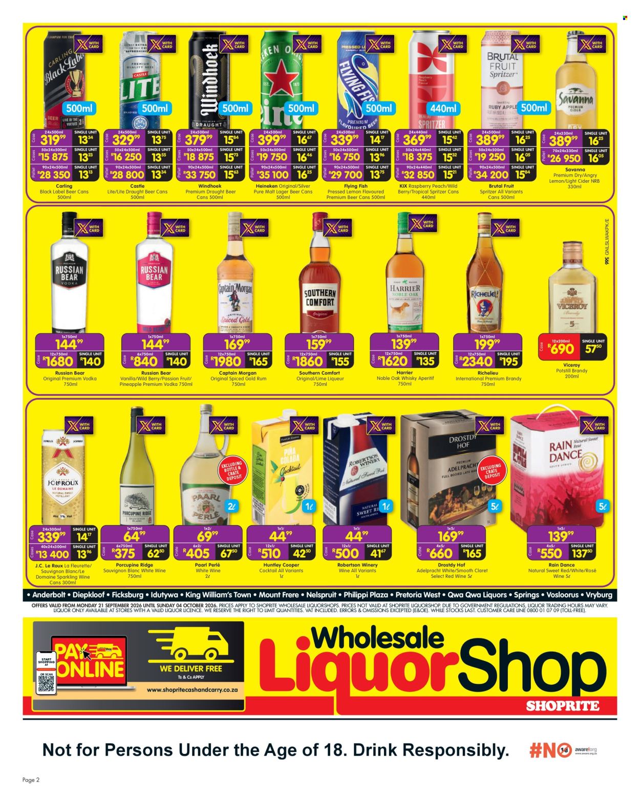 Shoprite specials - 21/09/2026 - 04/10/2026. Page 2