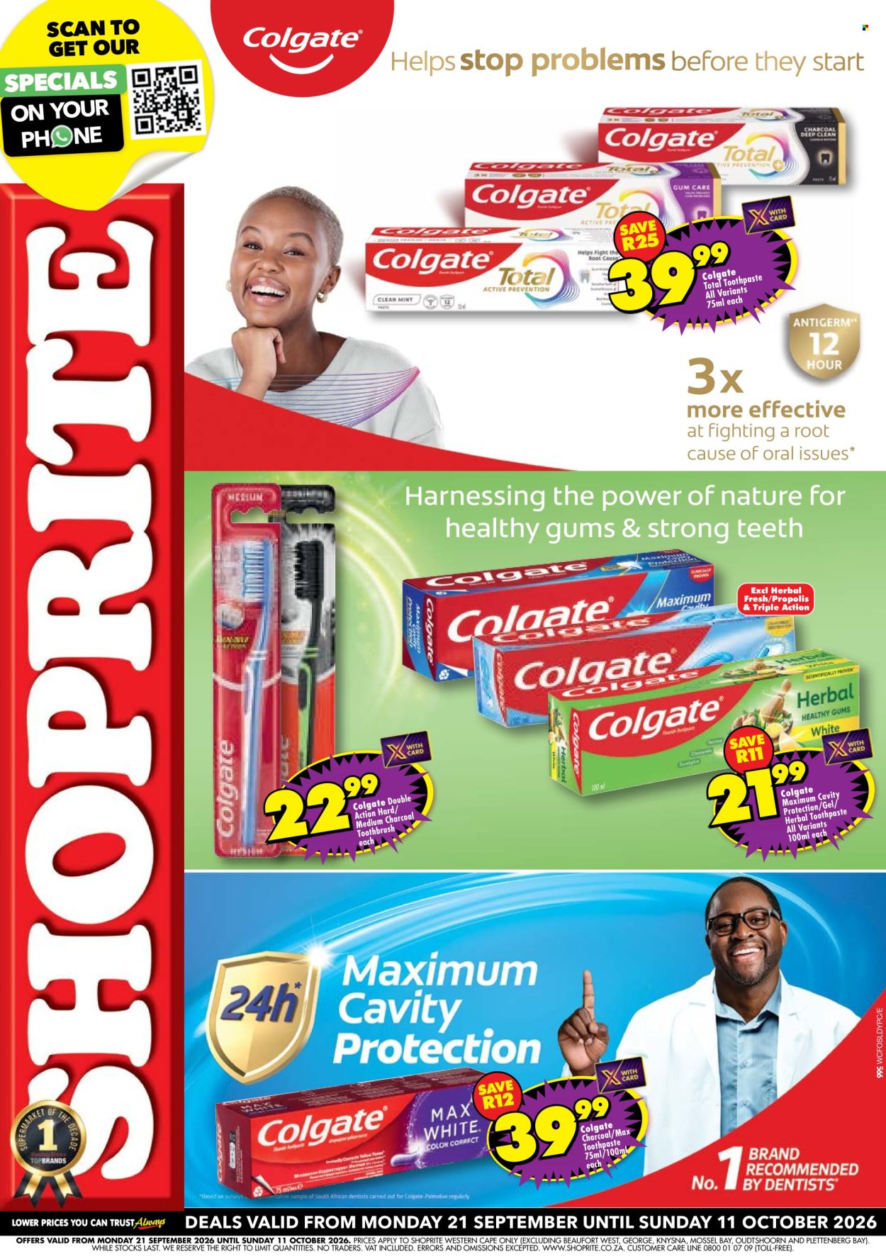 Shoprite specials - 21/09/2026 - 11/10/2026. Page 1