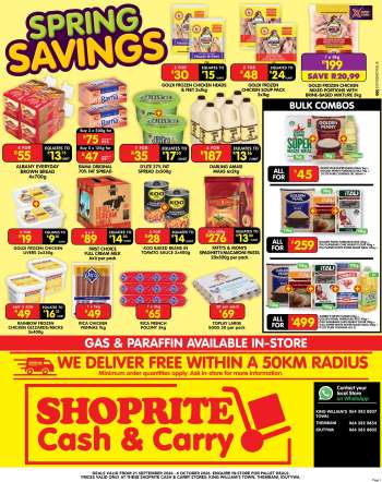 Shoprite catalogue  - 21/09/2026 - 04/10/2026.