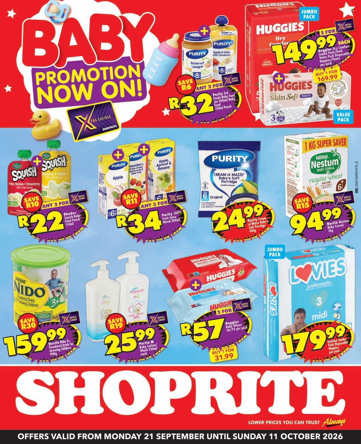 Shoprite specials - 21/09/2026 - 11/10/2026. Page 1