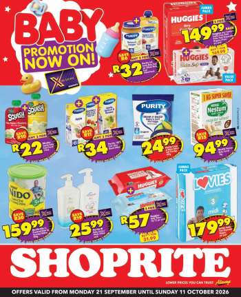 Shoprite catalogue  - 21/09/2026 - 11/10/2026.