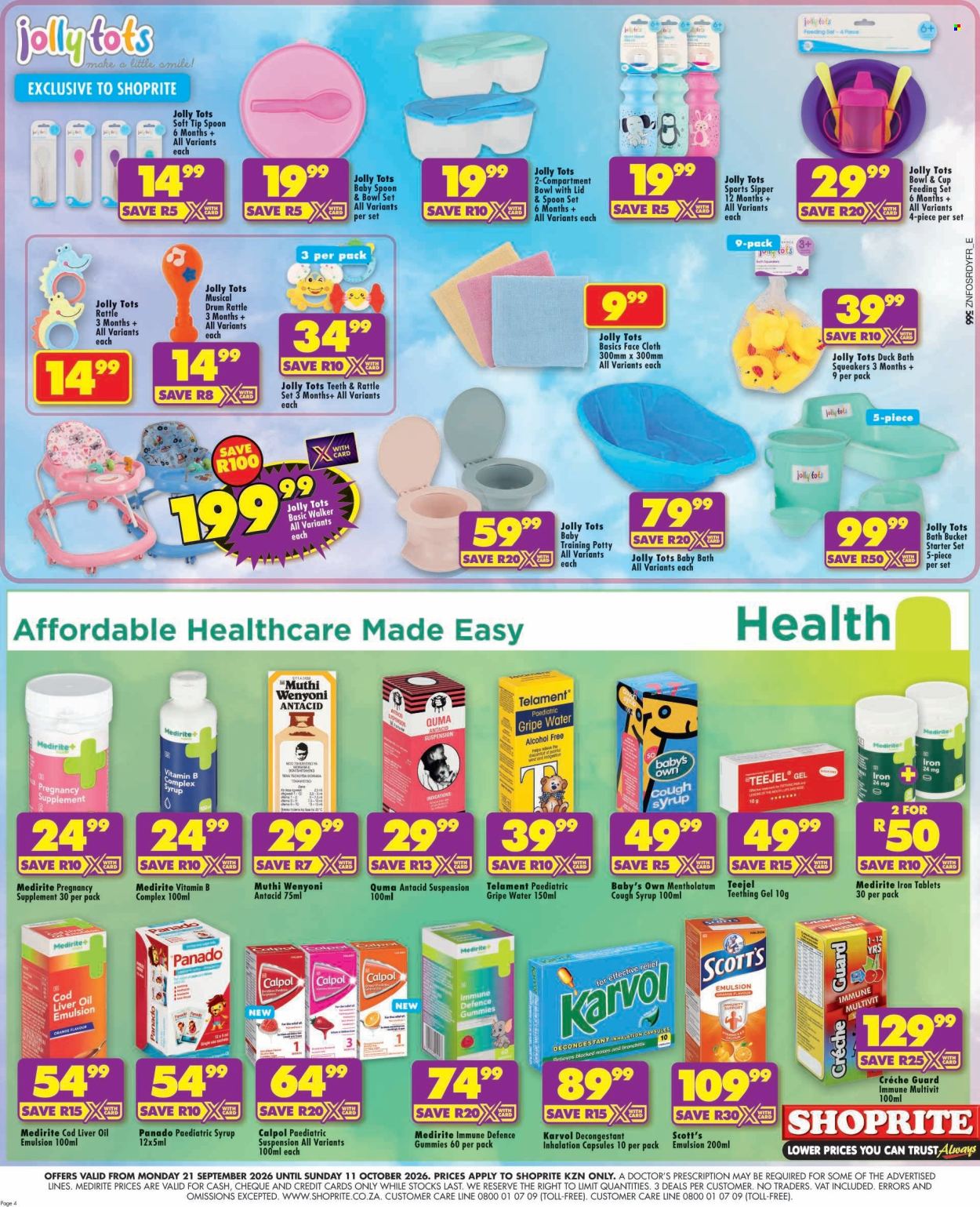 Shoprite specials - 21/09/2026 - 11/10/2026. Page 4
