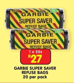 Garbie Super Saver Refuse Bags