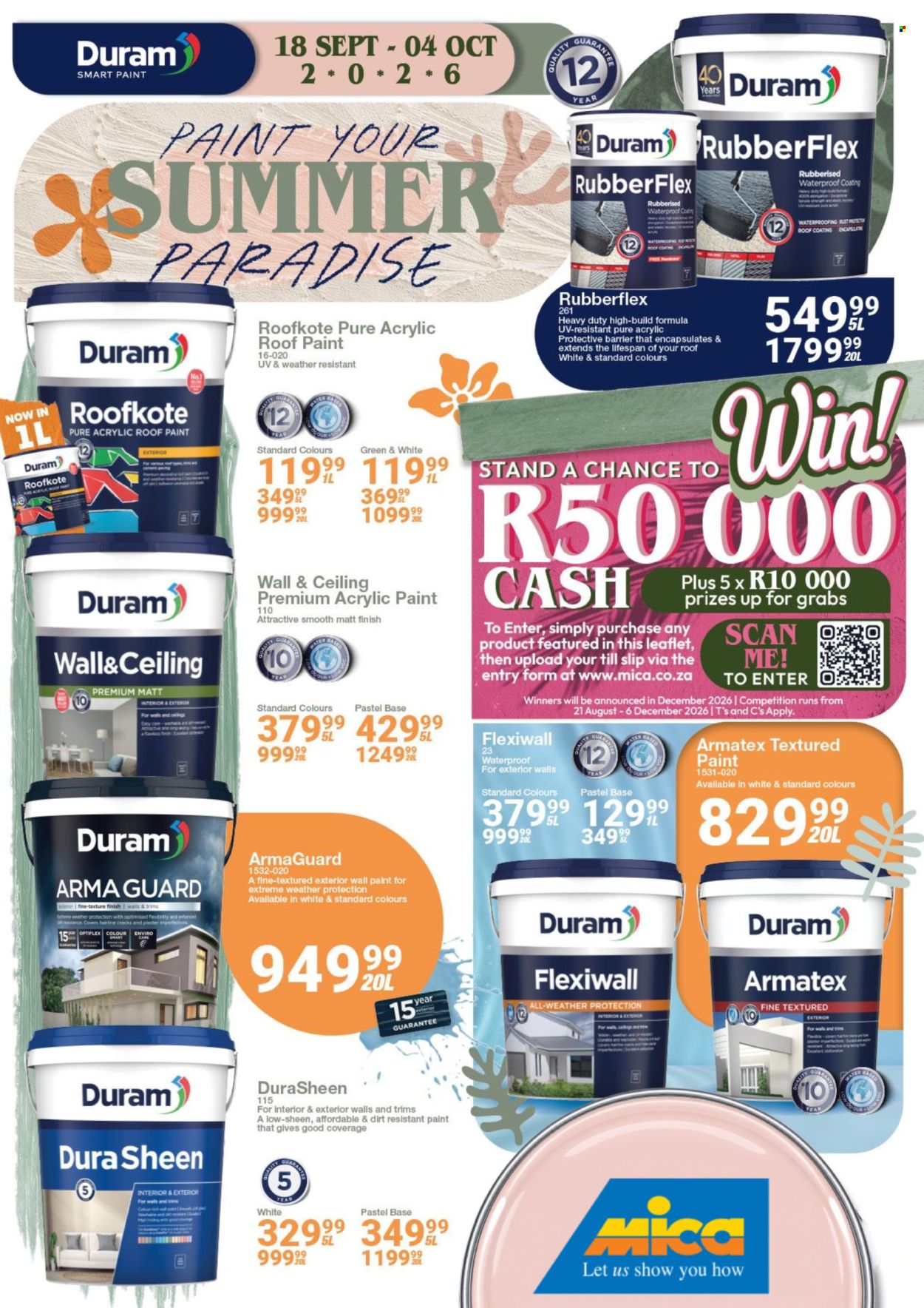 Mica specials - 18/09/2026 - 04/10/2026. Page 1