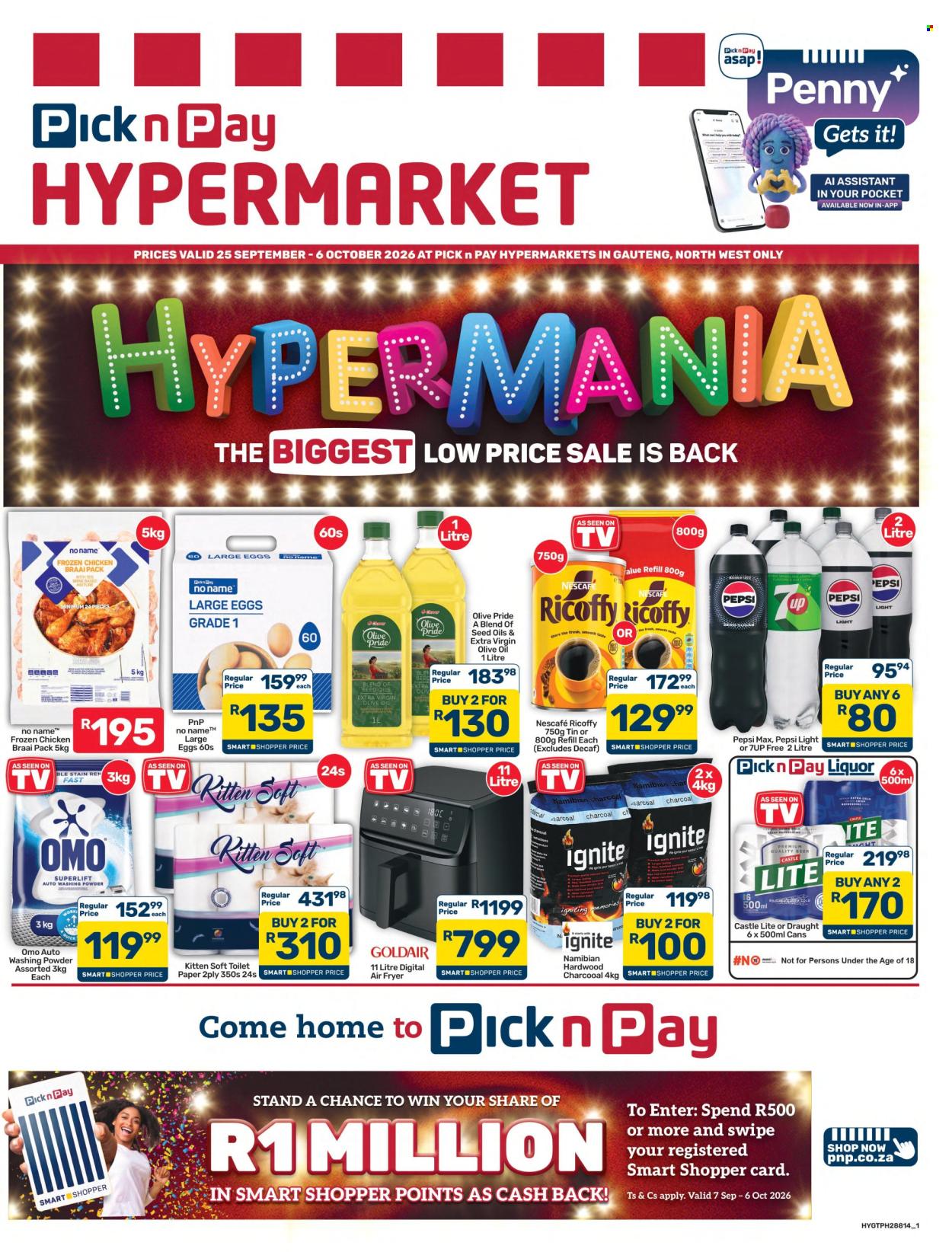 Pick n Pay Hypermarket specials - 25/09/2026 - 06/10/2026. Page 1