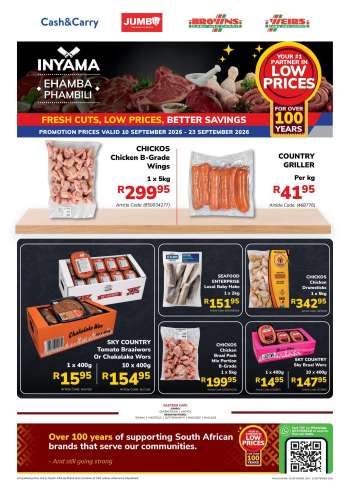 Jumbo Cash & Carry catalogue  - 10/09/2026 - 23/09/2026.