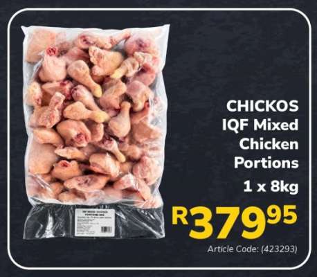 CHICKOS IQF Mixed Chicken Portions