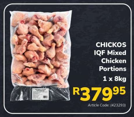 CHICKOS IQF Mixed Chicken Portions