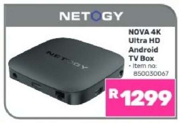 NETOGY NOVA 4K Ultra HD Android TV Box