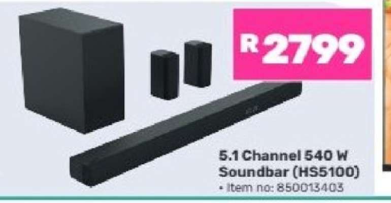 5.1 Channel 540 W Soundbar (HS5100)