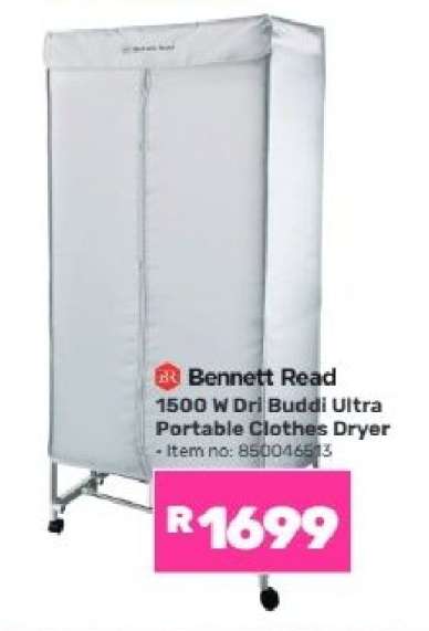 Bennett Read 1500 W Dri Buddi Ultra Portable Clothes Dryer