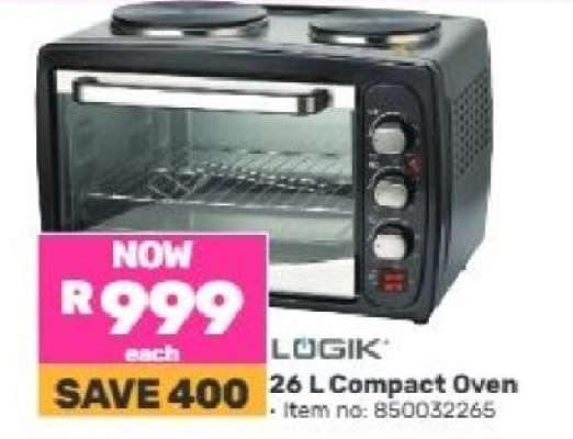 LOGIK 26 L Compact Oven