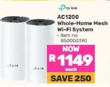 AC1200 Whole-Home Mesh Wi-Fi System