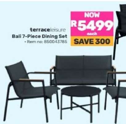 Bali 7-Piece Dining Set