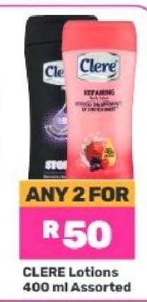 CLERE Lotions