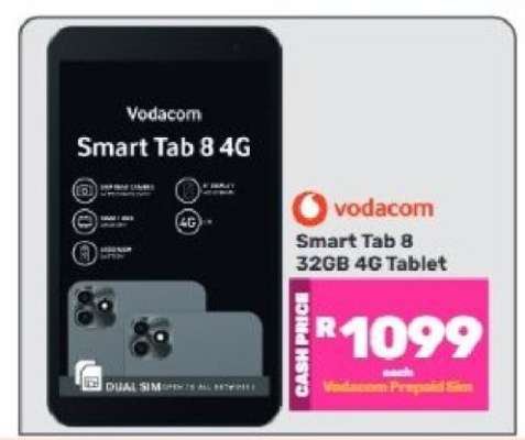 Vodacom Smart Tab 8 32GB 4G Tablet