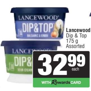 LANCEWOOD Dip&Top